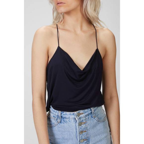 NEW CAMI NYC aggie tank in navy - Picture 1 of 2
